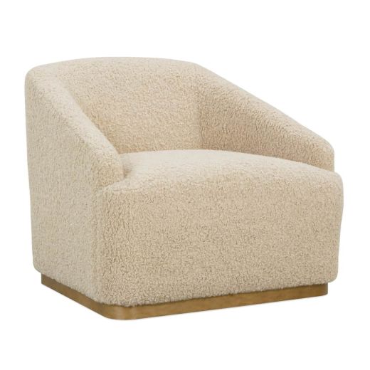 Picture of Neutral Boucle Bernie Swivel Chair